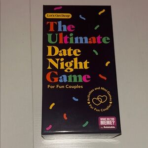 Let's Get Deep: The Ultimate Date Night Game - Black